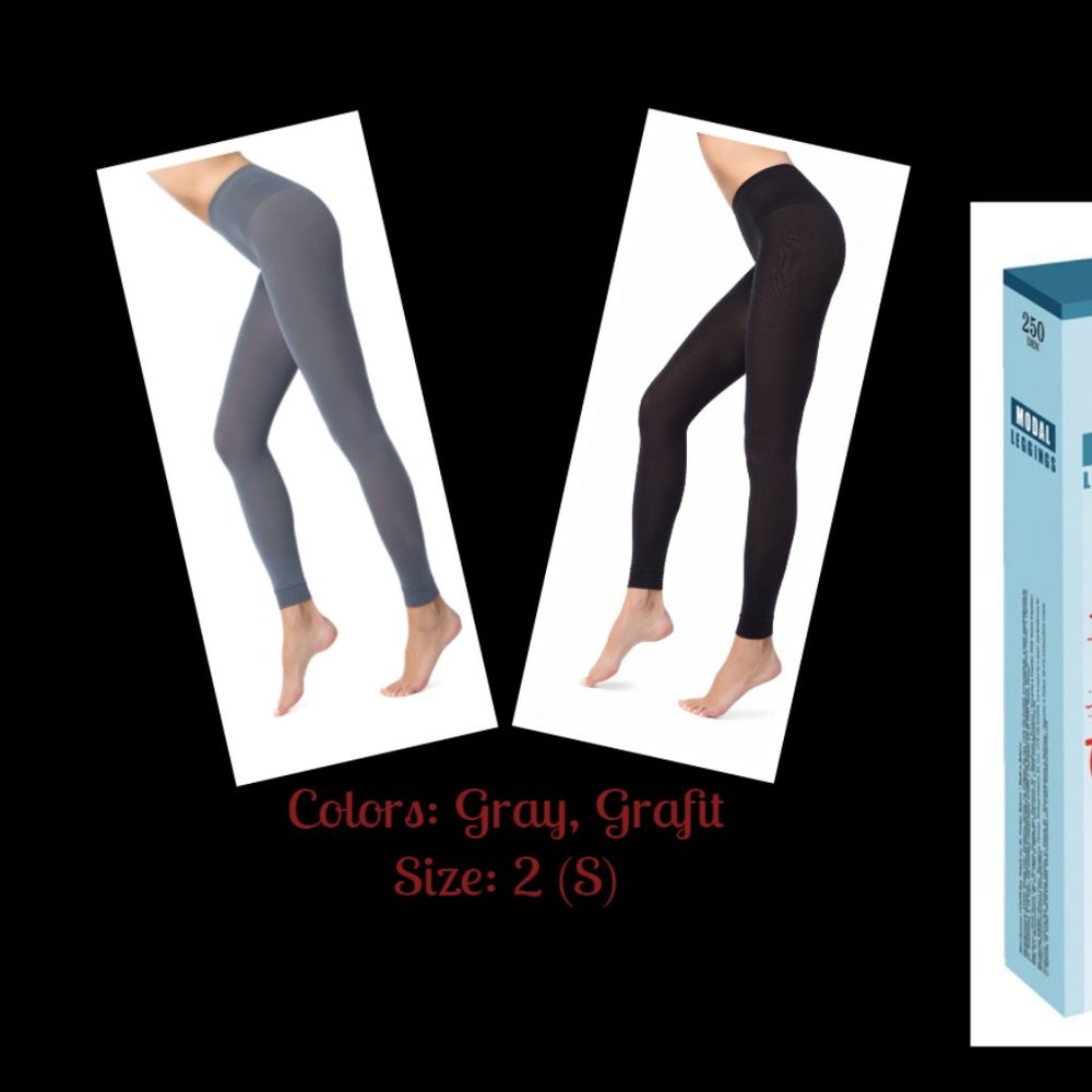 Conte Modal 250 Den - Micromodal Low Waist Modeling Women's Leggings